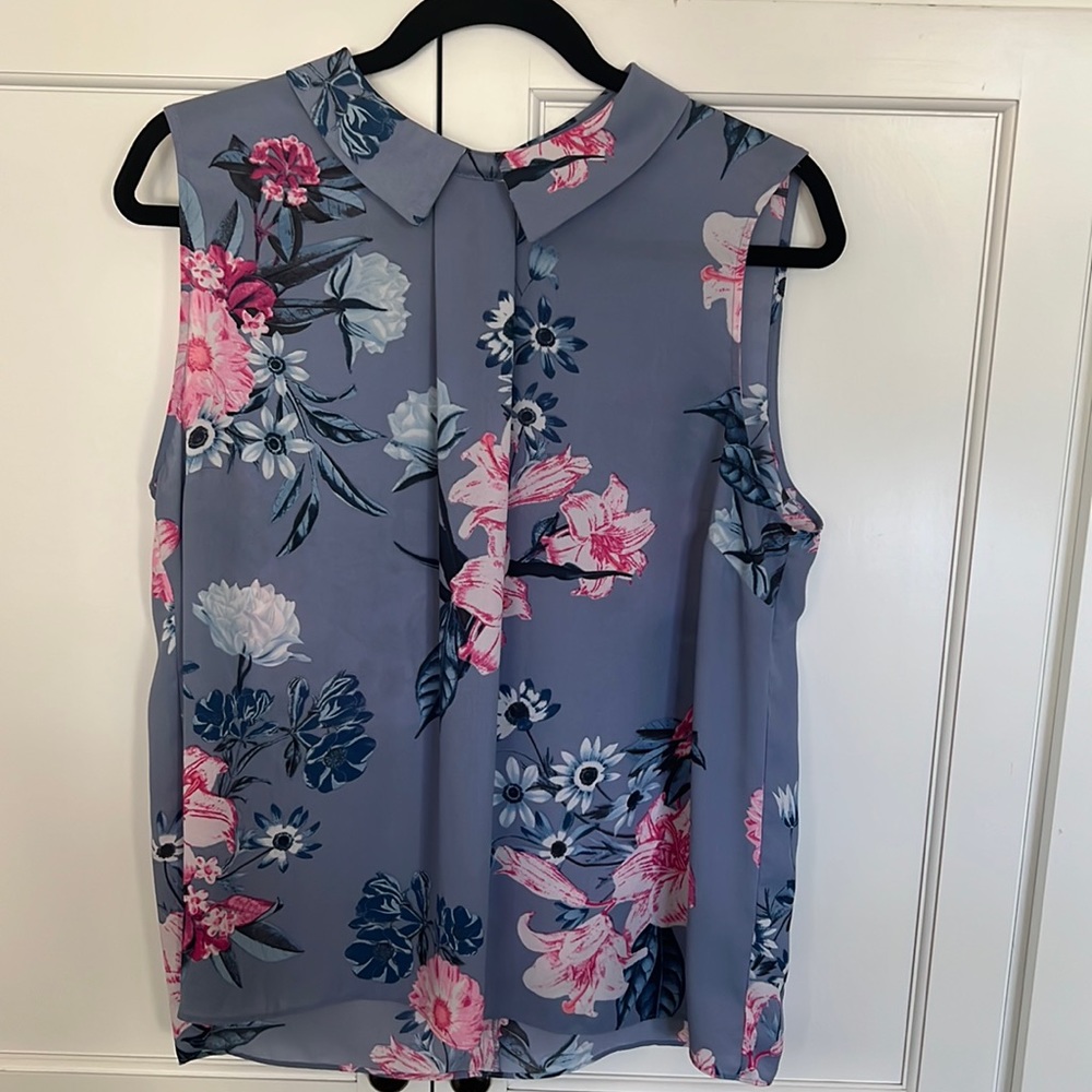 CeCe sleeveless blouse
